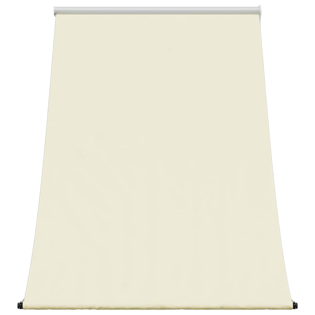 Tenda na uvlačenje krem 150 x 150 cm od tkanine i čelika