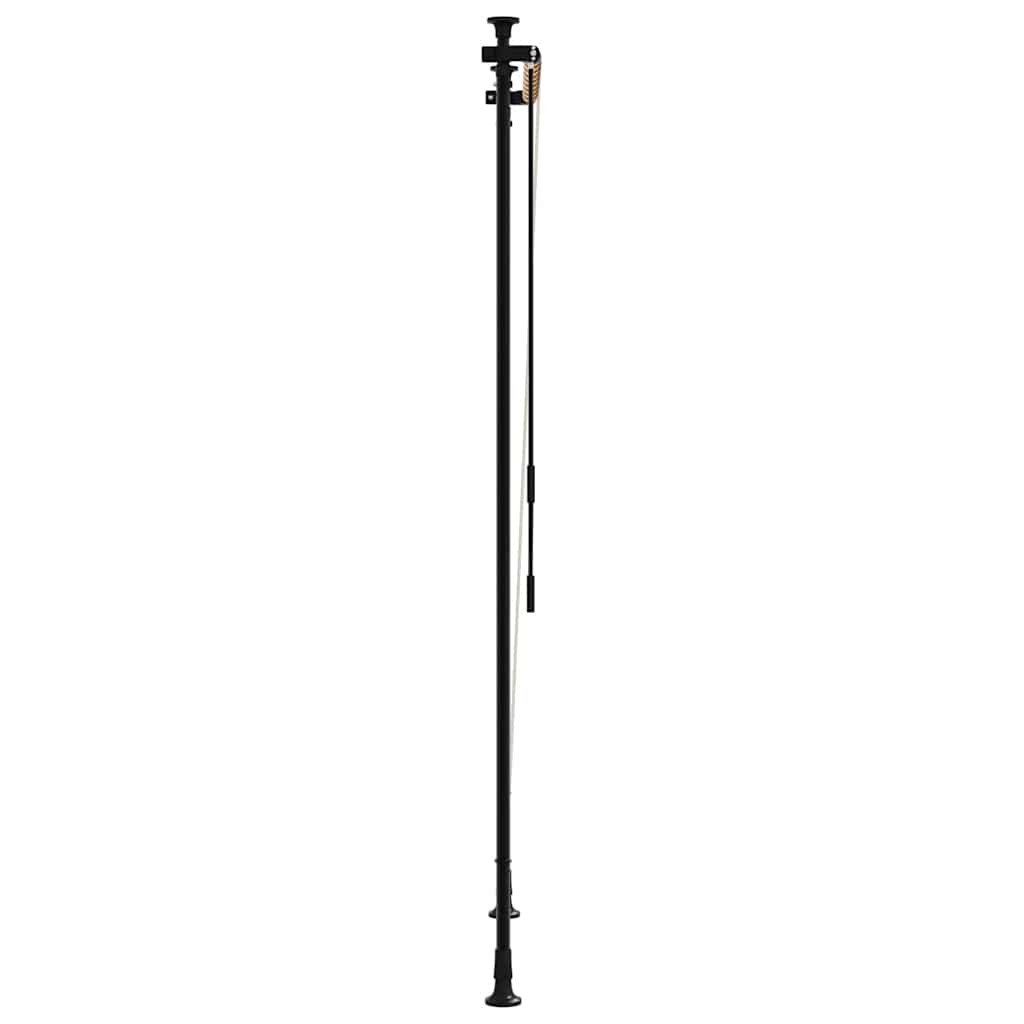 Vanjska roleta narančasto-bijela 100x270 cm od tkanine i čelika