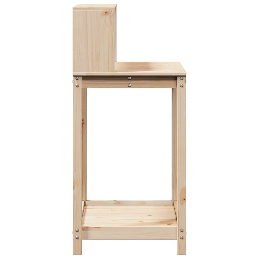 Stol za sadnju s policama 82,5x50x109,5 cm od masivne borovine
