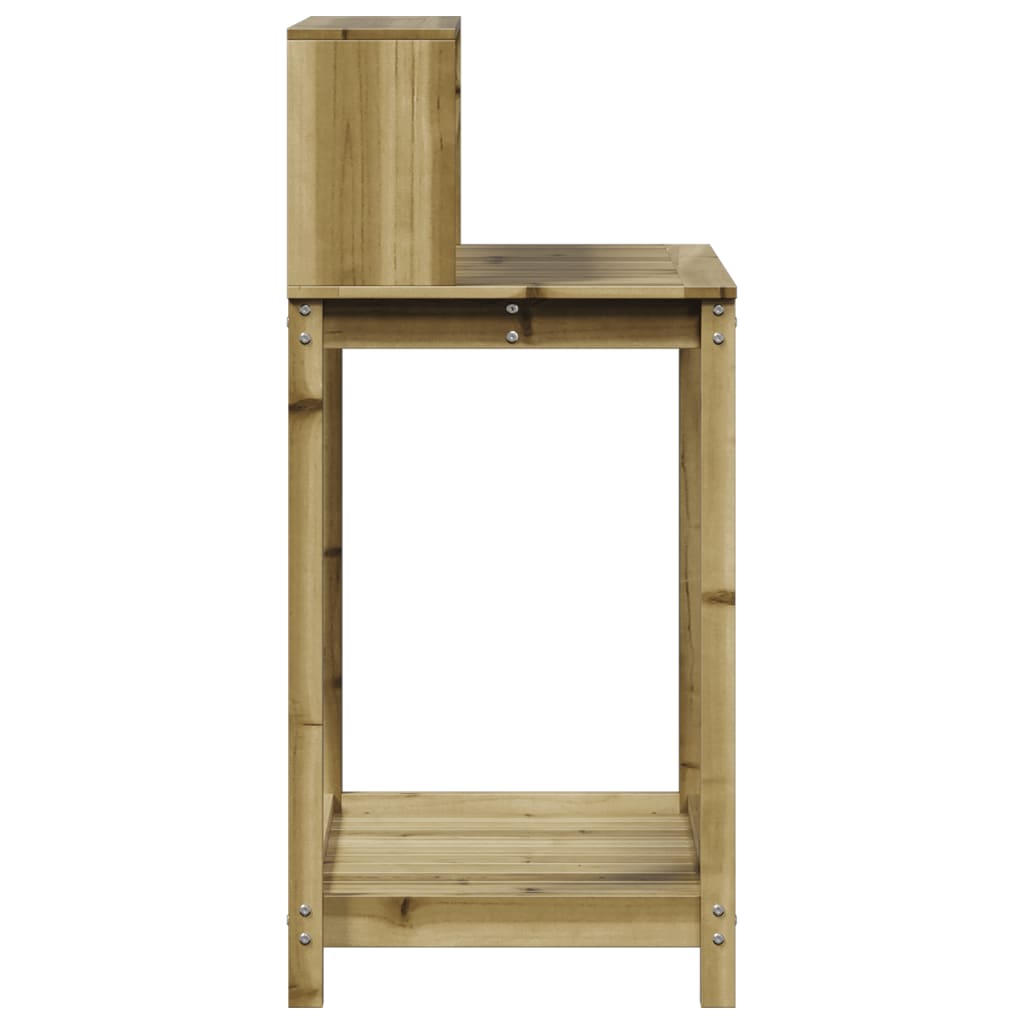 Stol za sadnju s policama 82,5 x 50 x 109,5 cm od borovine