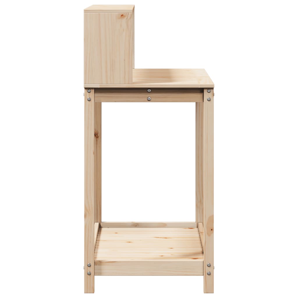 Stol za sadnju s policama 108x50x109,5 cm od masivne borovine