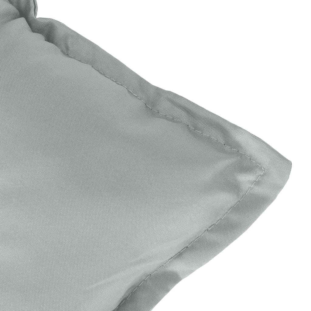 Jastuci za stolice 4 kom svjetlosivi 120 x 50 x 7 cm od tkanine