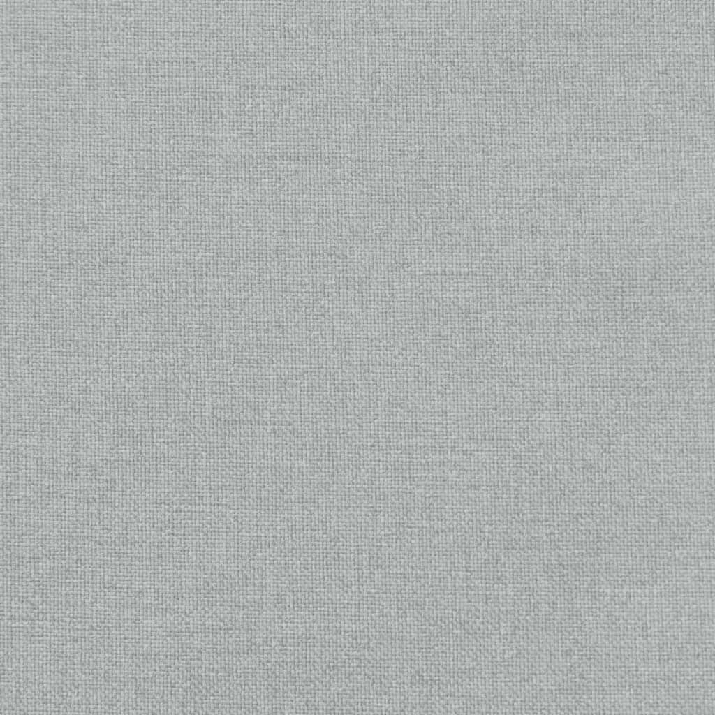 Jastuci za stolice 4 kom svjetlosivi 120 x 50 x 7 cm od tkanine