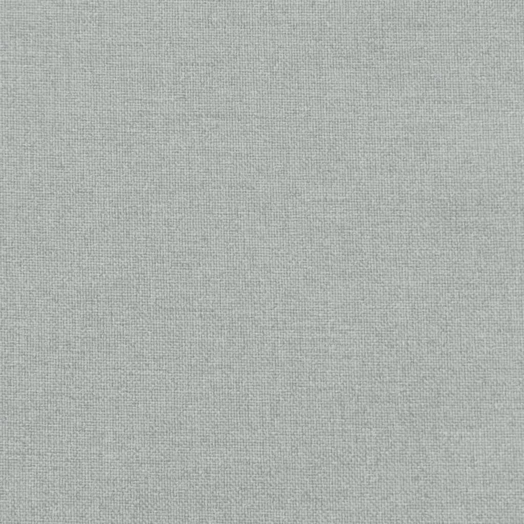Jastuci za stolice 6 kom svjetlosivi 120x50x7 cm od tkanine