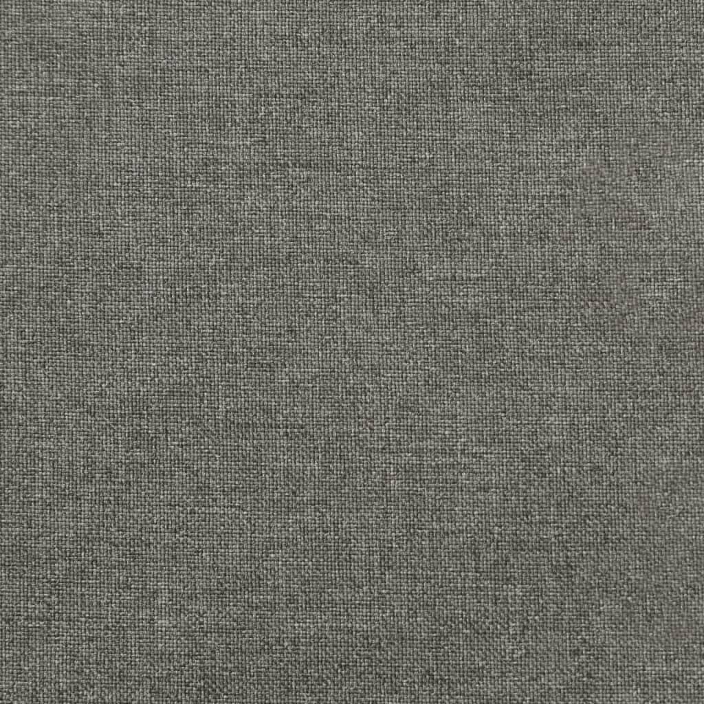 Jastuci za stolice 4 kom tamnosivi 120x50x7 cm od tkanine