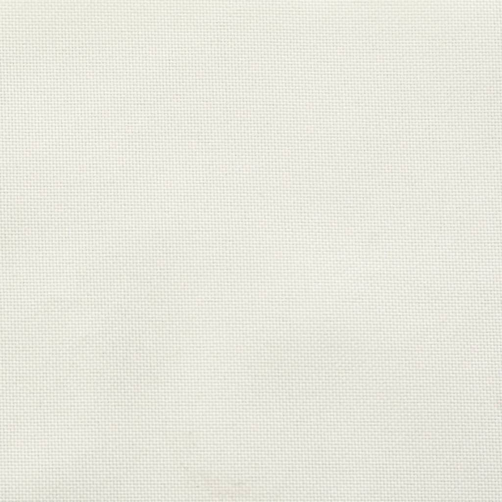 Jastuci za stolice 6 kom prošarano krem 100x50x7 cm tkanina
