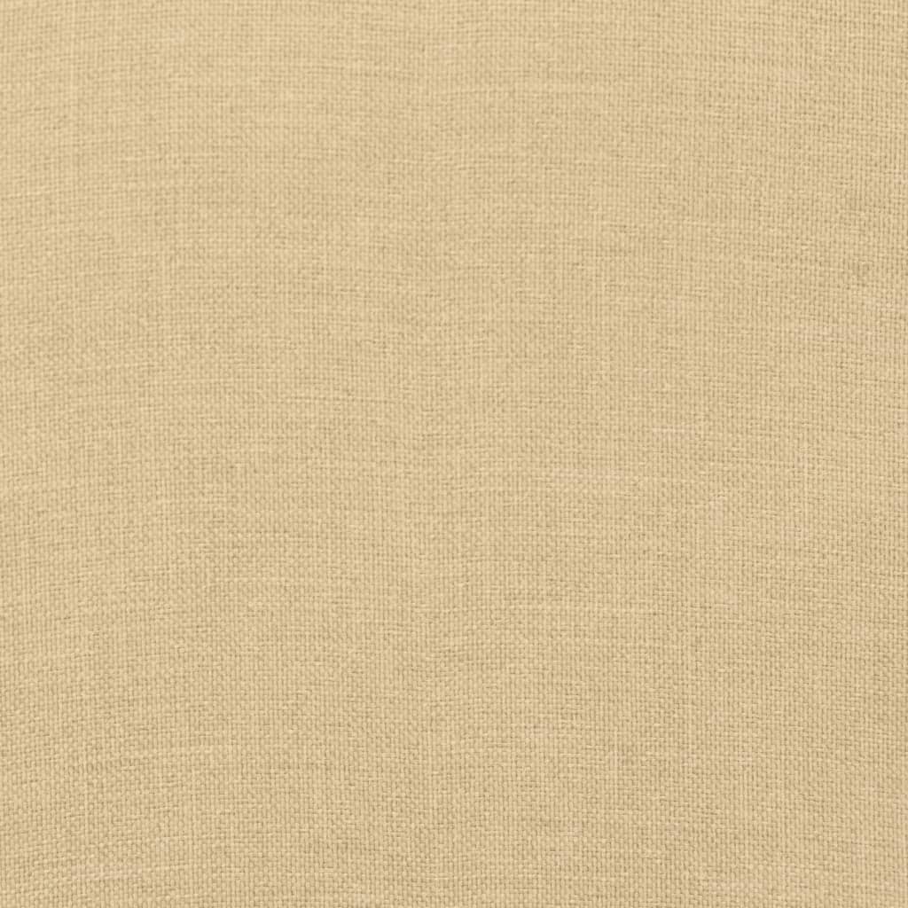 Jastuci za stolice 2 kom prošarano bež 100x50x7 cm tkanina