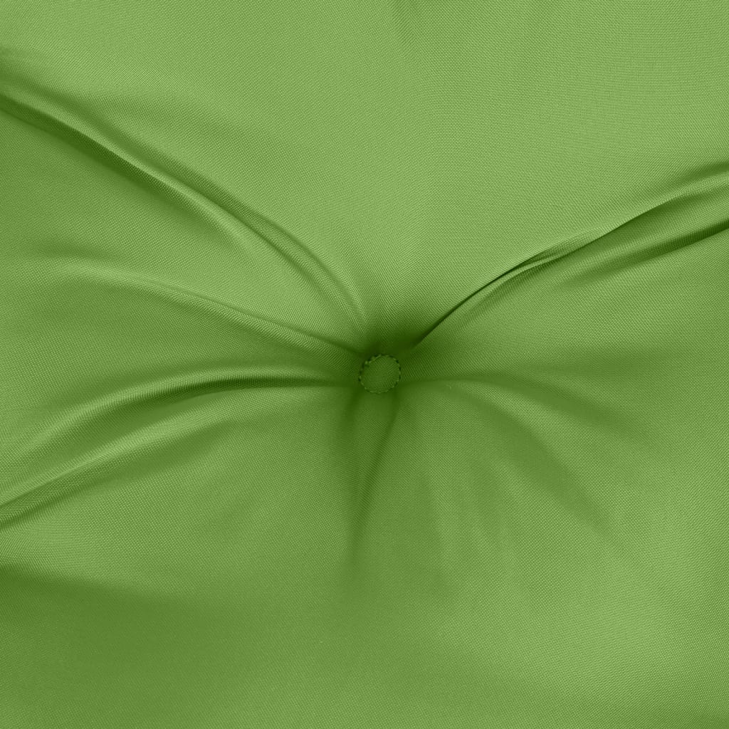 Jastuci za stolice 6 kom prošarano zelena 100x50x7 cm tkanina