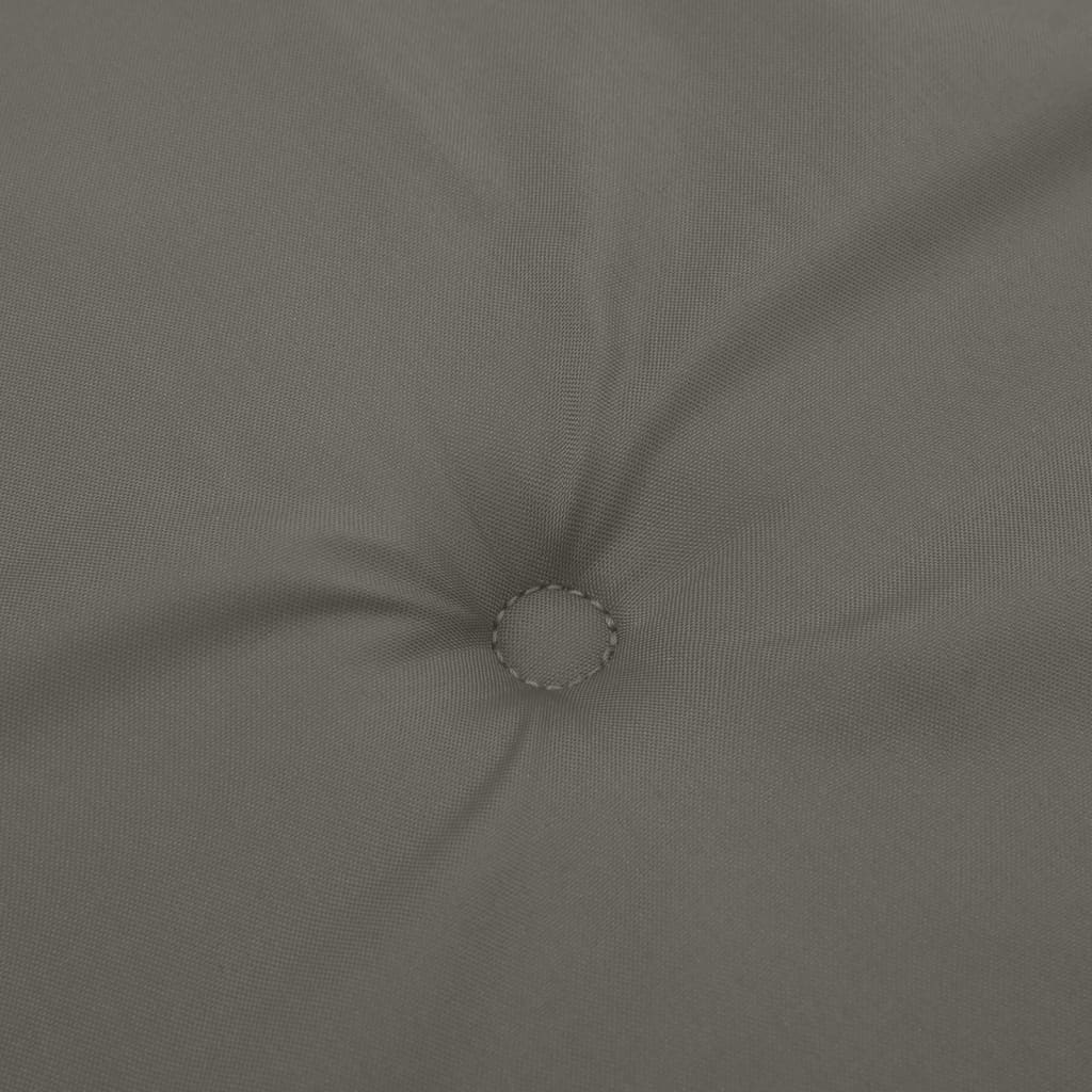 Jastuci za stolice 2 kom tamnosivi 120 x 50 x 4 cm od tkanine