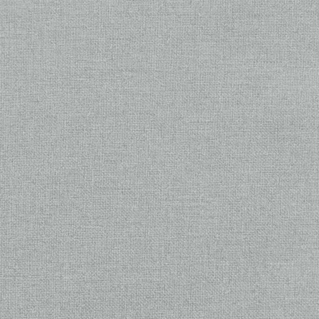Jastuci za stolice 6 kom svjetlosivi 100x50x4 cm tkanina