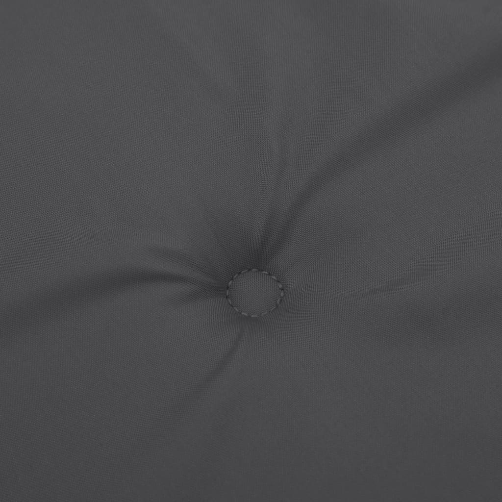 Jastuk za vrtnu klupu prošarano antracit 150x50x7 cm od tkanine