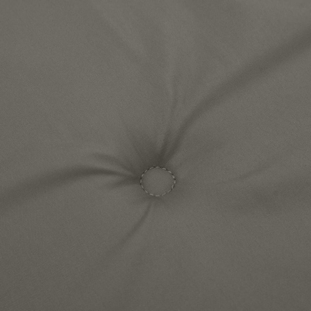 Jastuk za vrtnu klupu prošarano tamnosivi 180x50x7 cm tkanine