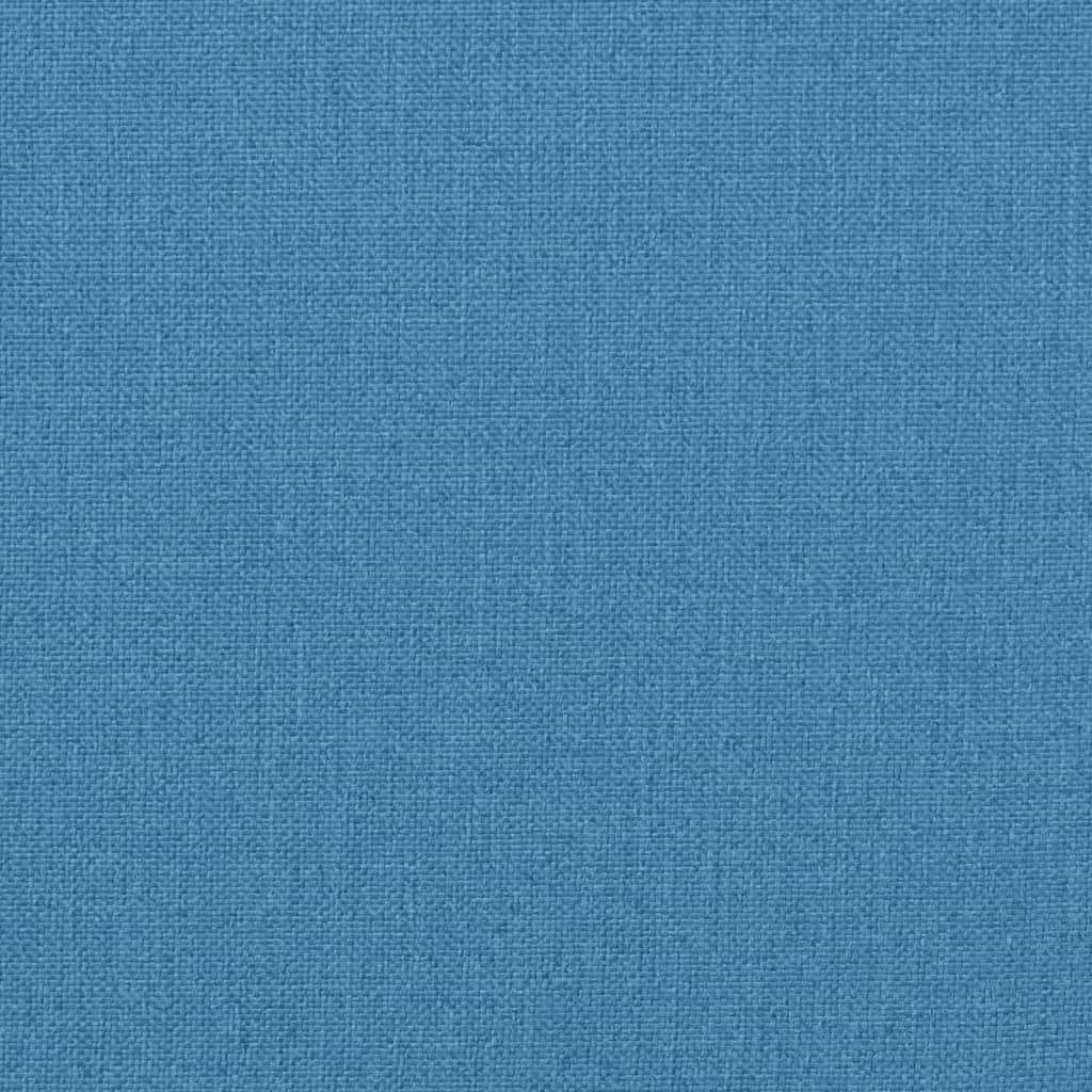 Jastuci za vrtnu klupu 2 kom plavi 100x50x7 cm tkanina