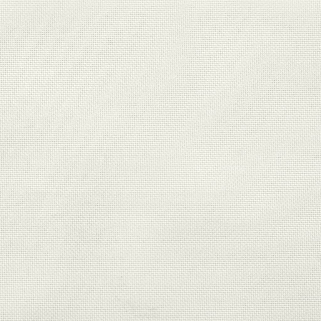 Jastuci za vrtnu klupu 2 kom prošarano krem 180x50x7 cm tkanina