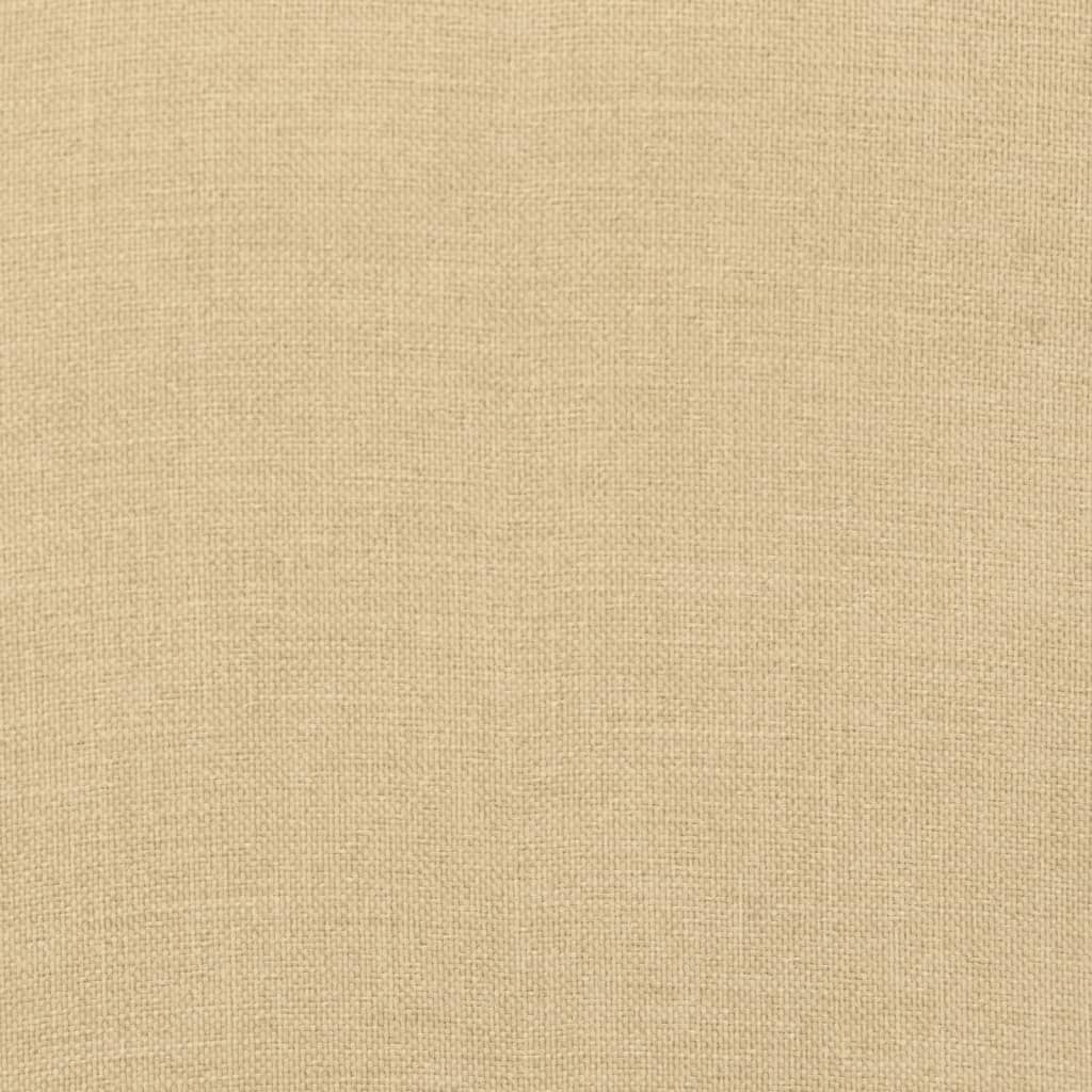 Jastuci za vrtnu klupu 2 kom bež 200x50x7 cm tkanine