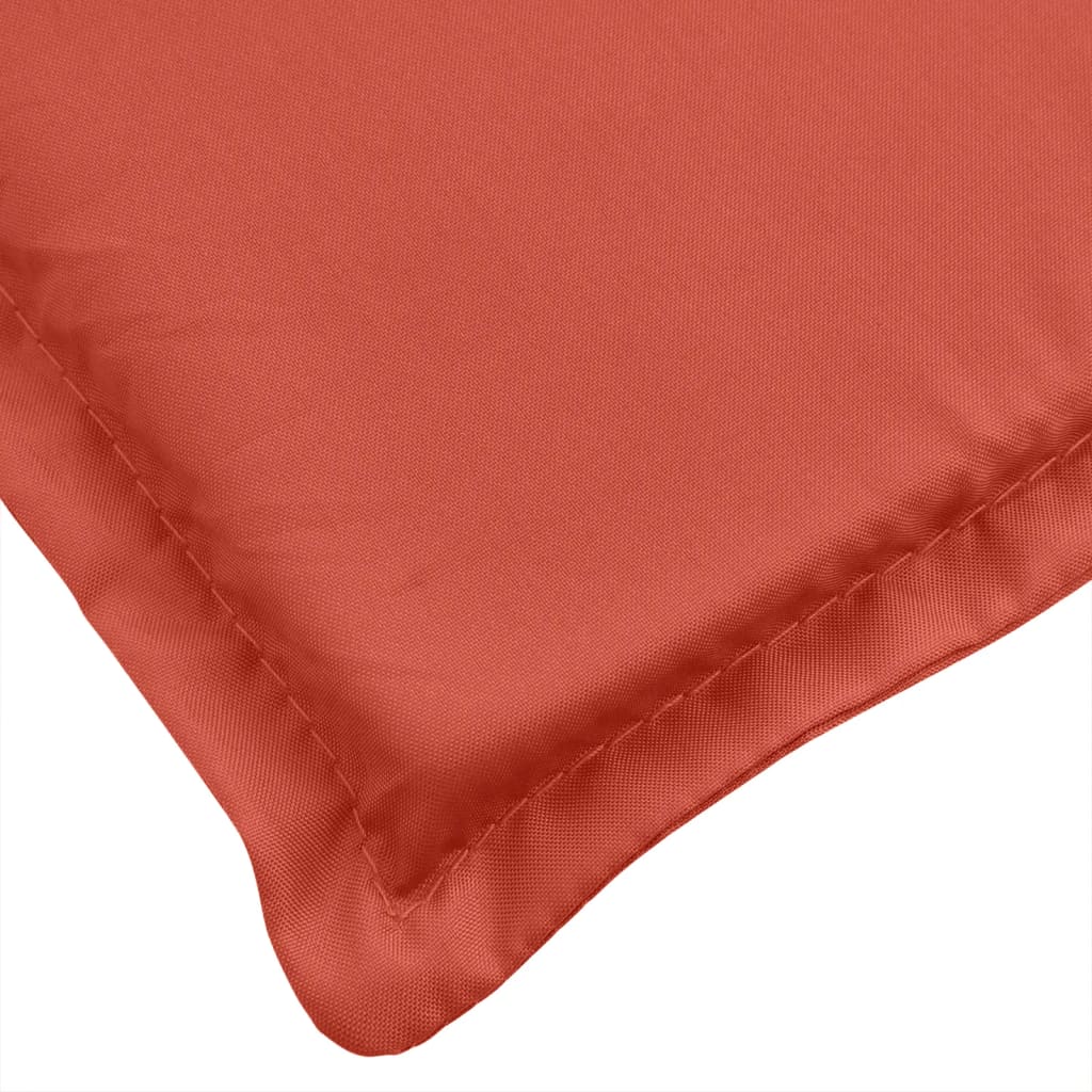Jastuci za vrtnu klupu 2 kom Crvena vina 200x50x7 cm tkanina