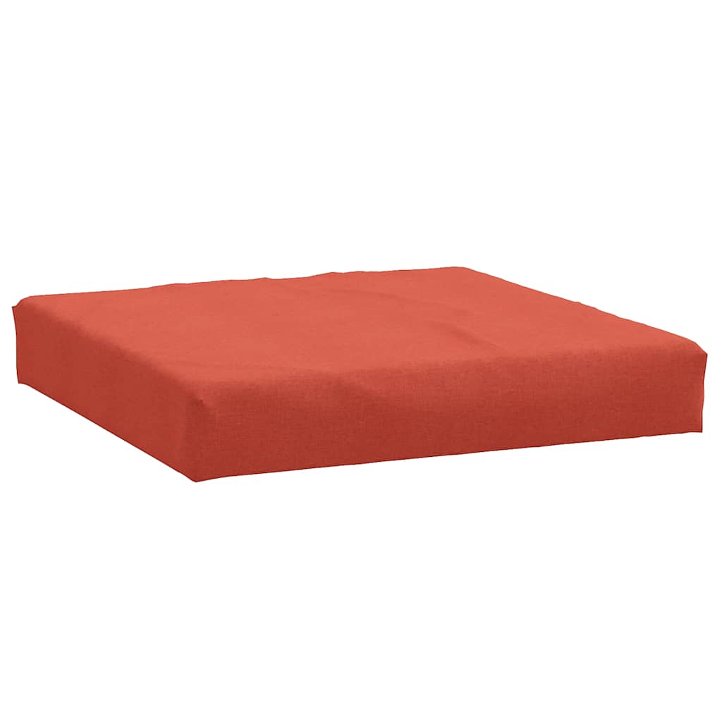 Jastuk za palete prošarani crvena 60x60x9,5 cm od tkanine