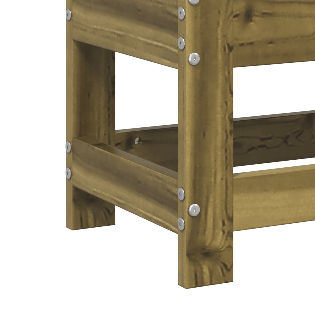 Vrtni tabure 62 x 30 x 32 cm od impregnirane borovine