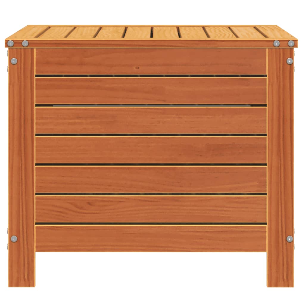 Vrtni tabure voštano smeđi 62x63,5x53,5 cm od masivne borovine