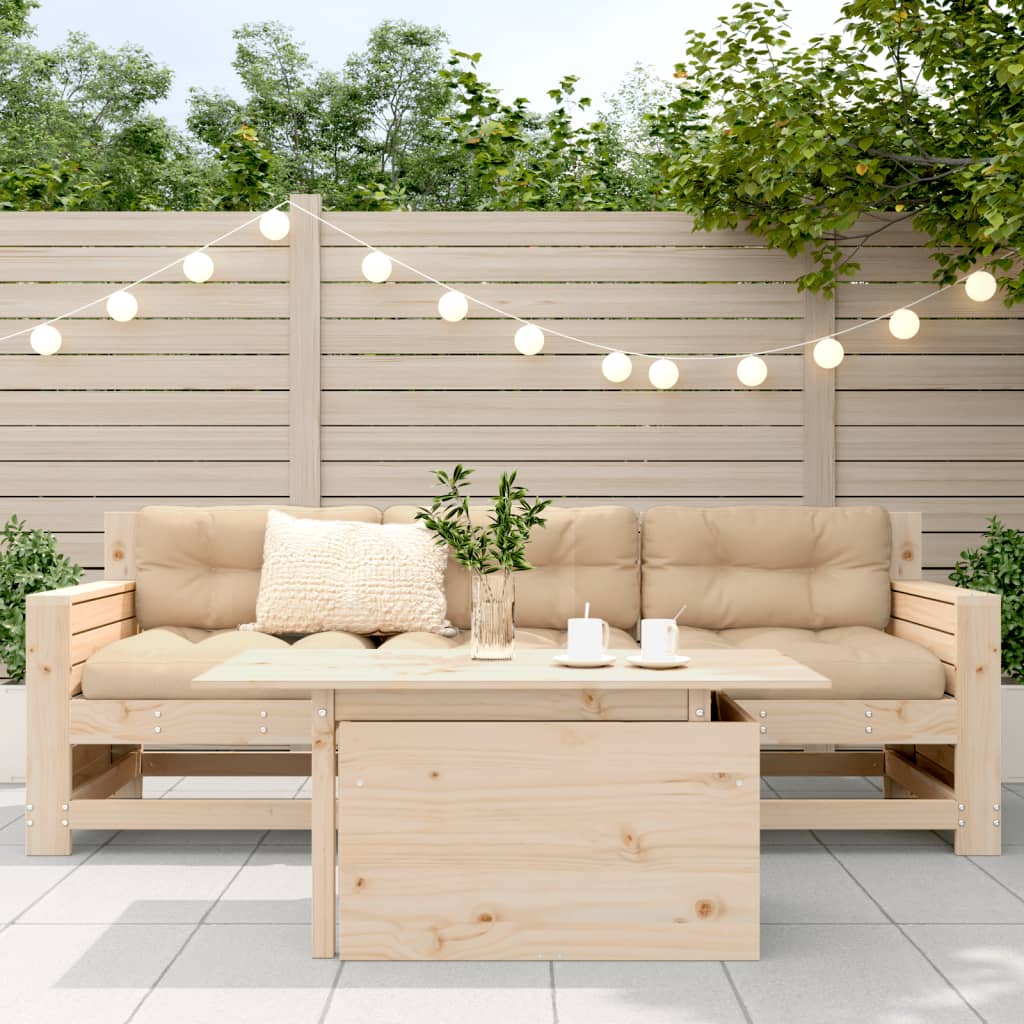 Vrtni stol 100 x 50 x 75 cm od masivne borovine
