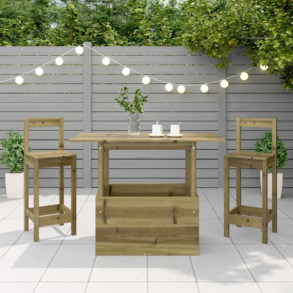 Vrtni stol 100 x 50 x 75 cm od impregnirane borovine