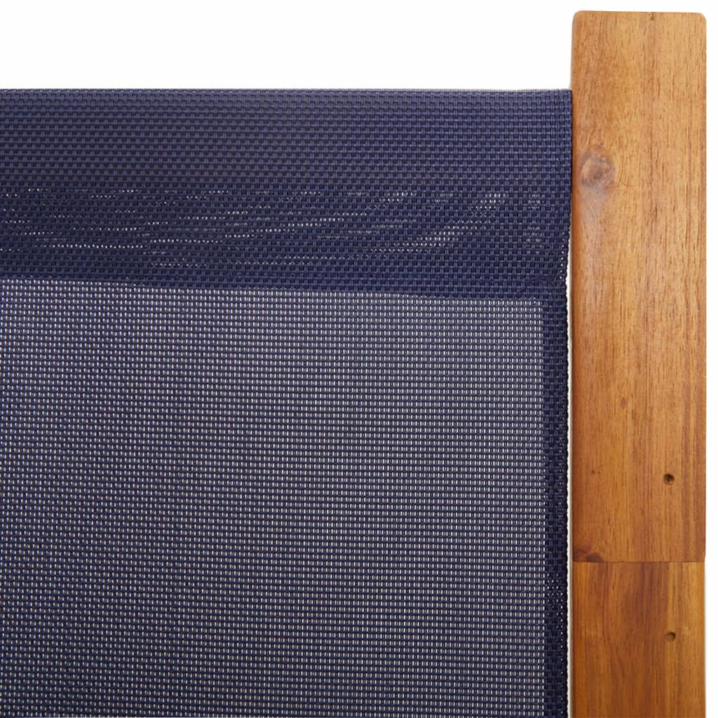 Sobna pregrada s 4 panela tamnoplava 280x180 cm