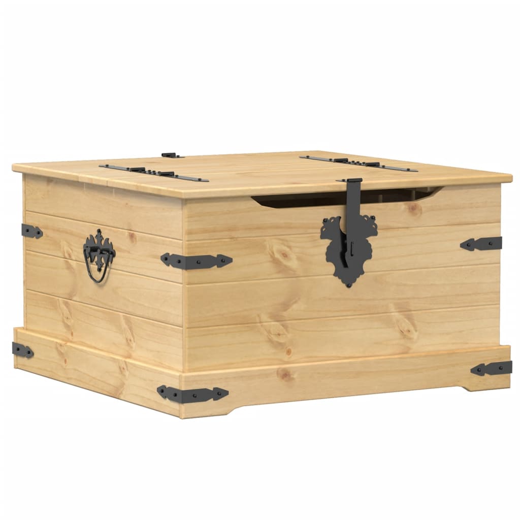 Kutija za pohranu Corona 78 x 78 x 45 cm od masivne borovine