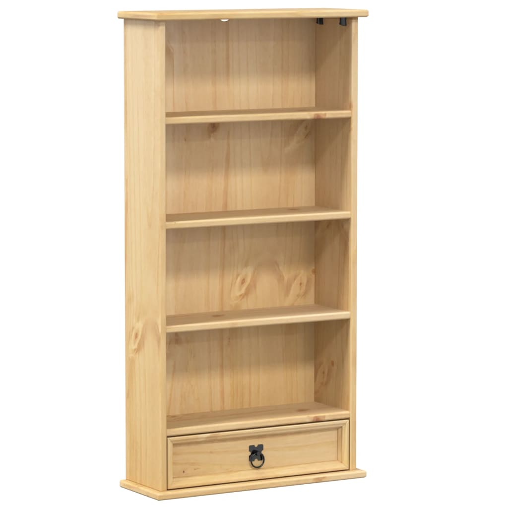 Ormarić za CD-ove Corona 52 x 17,5 x 103 cm od masivne borovine