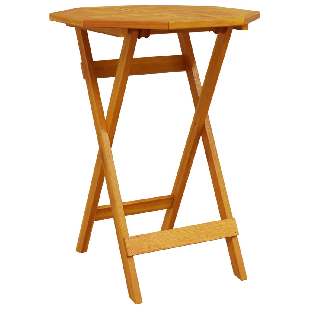 Sklopivi vrtni stol Ø60x75 cm od masivnog bagremovog drva