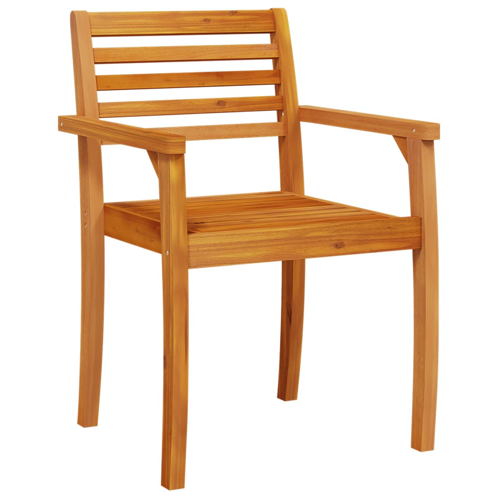 Vrtne stolice 2 kom 59x55x85 cm od masivnog bagremovog drva