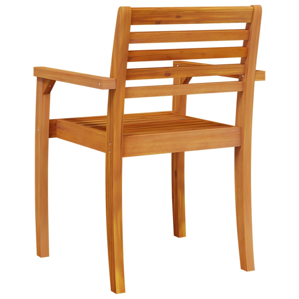 Vrtne stolice 2 kom 59x55x85 cm od masivnog bagremovog drva