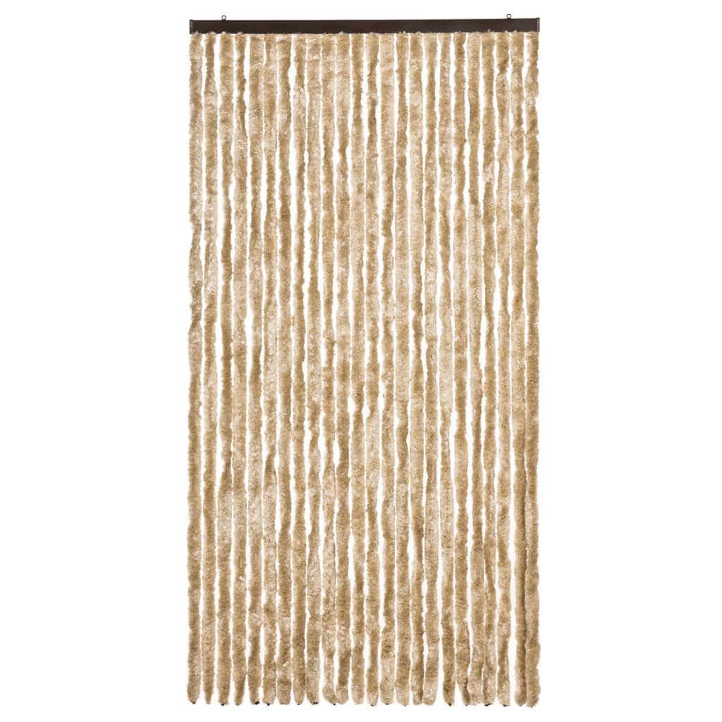 Zastor protiv muha bež 100 x 230 cm od šenila