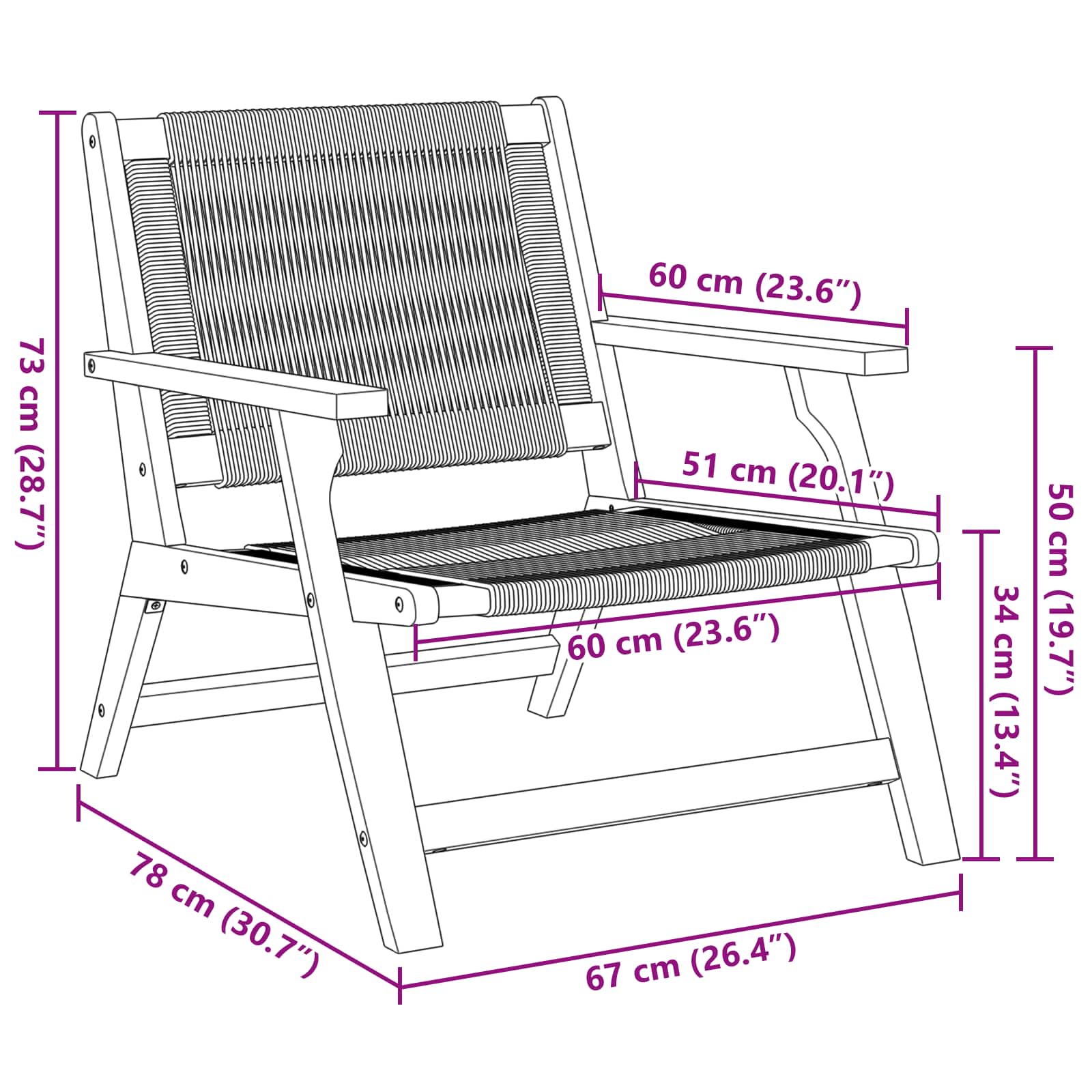 Vrtni namještaj 2 pcs Siva 67 x 78 x 73 cm Čvrsto drvo akacije
