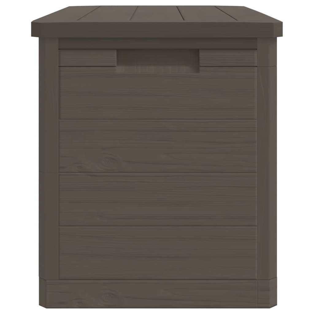 Vanjska kutija za jastuke siva 77,5x44,5x53 cm polipropilen
