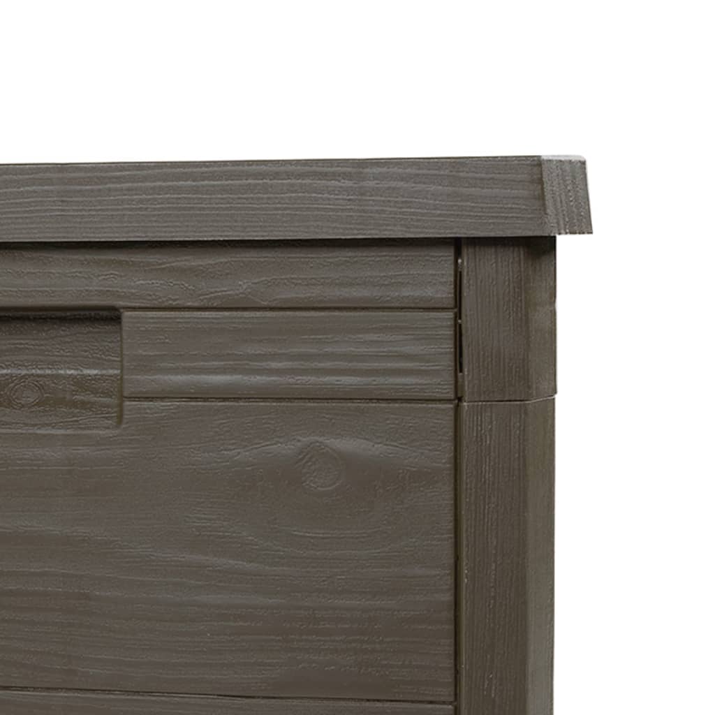 Vanjska kutija za jastuke siva 77,5x44,5x53 cm polipropilen