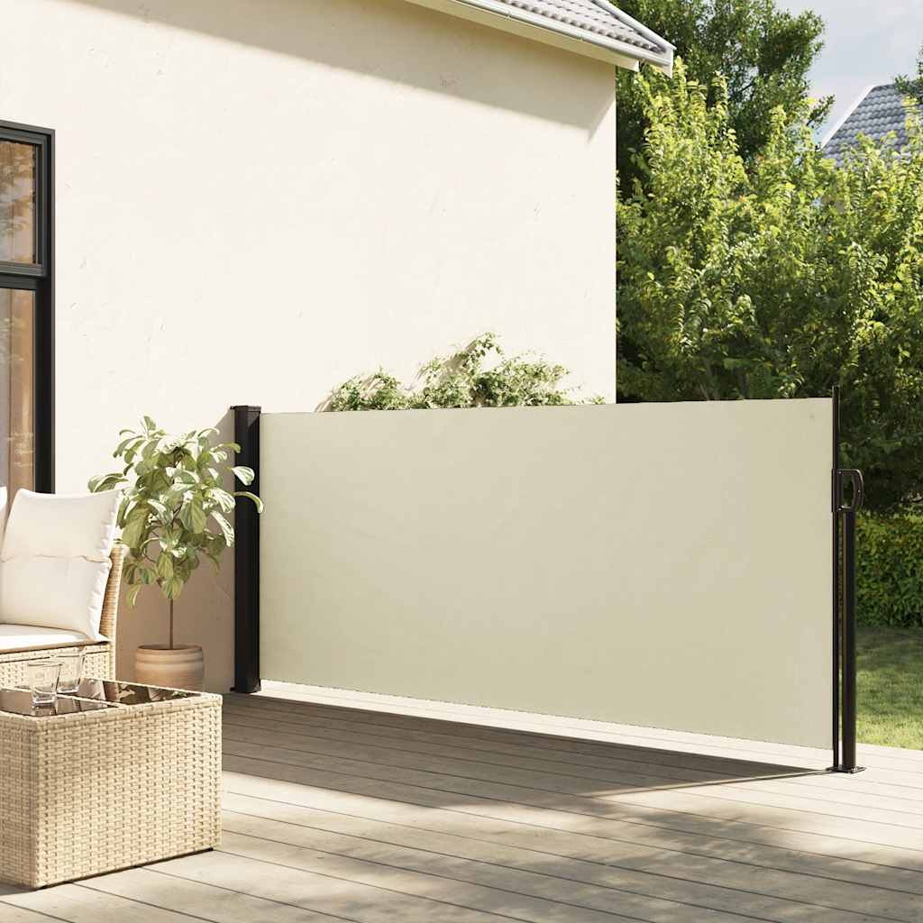 Bočna tenda na uvlačenje krem 117 x 300 cm