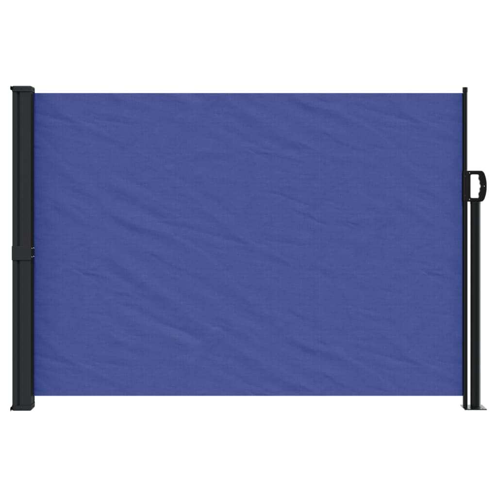 Bočna tenda na uvlačenje plava 140 x 300 cm