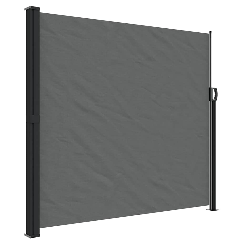Uvlačna bočna tenda antracit boje 180x300 cm