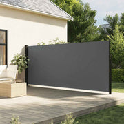 Uvlačna bočna tenda antracit boje 180x300 cm