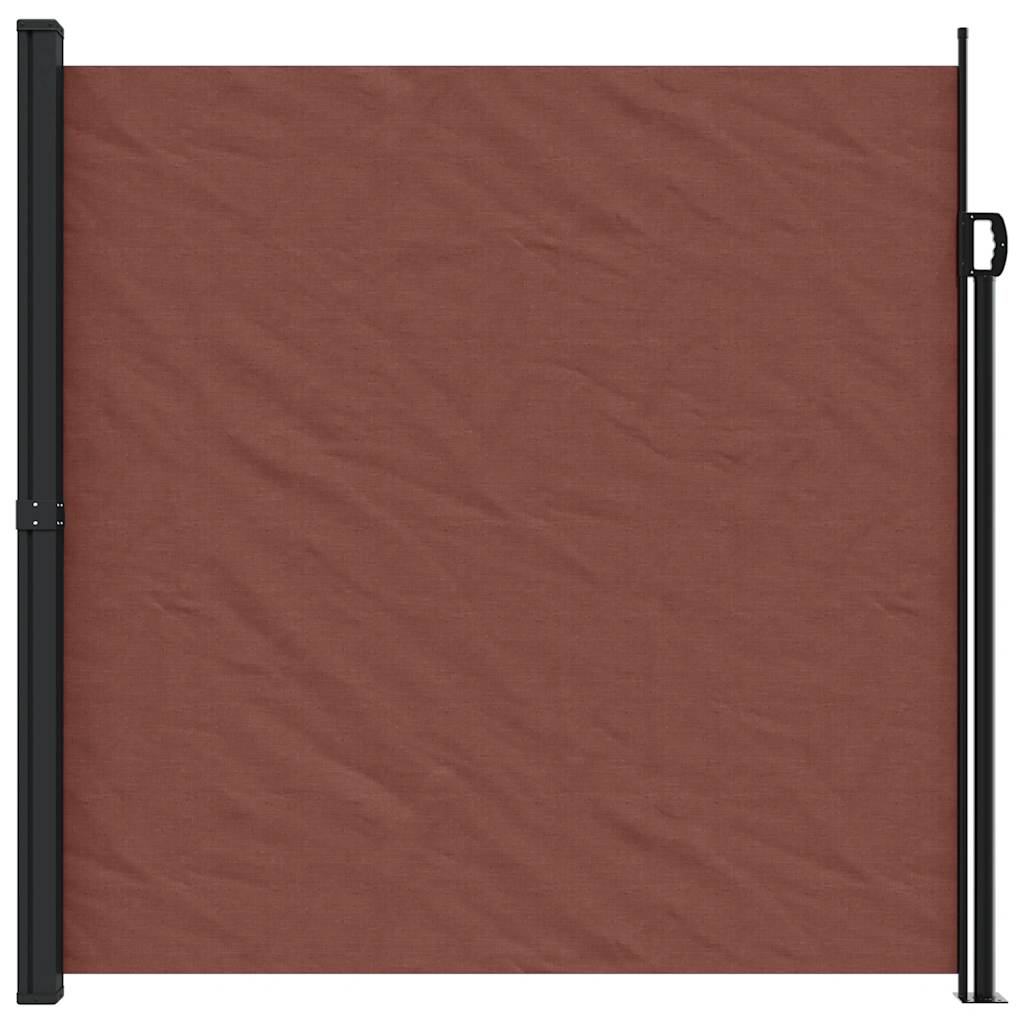 Bočna tenda na uvlačenje smeđa 200x300 cm