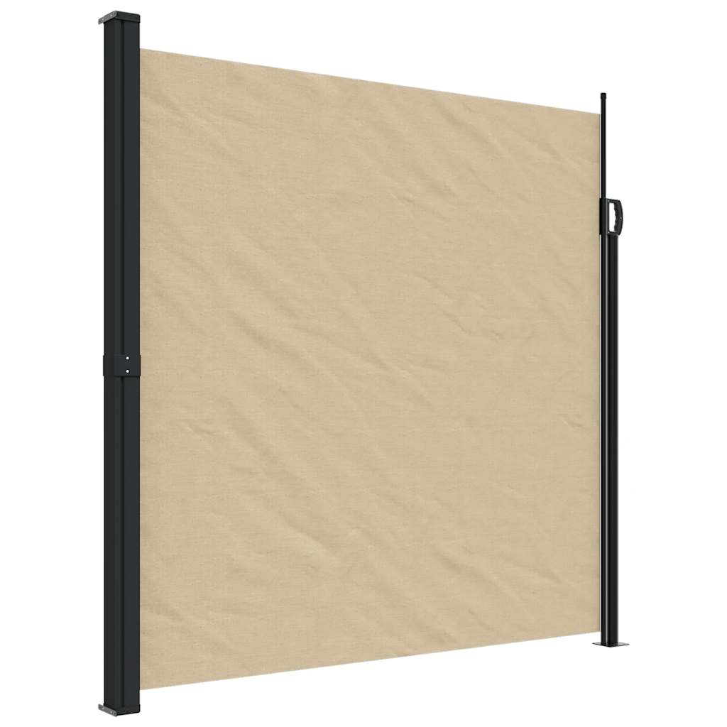 Bočna tenda na uvlačenje bež 200x300 cm