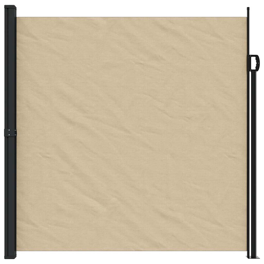 Bočna tenda na uvlačenje bež 200x300 cm