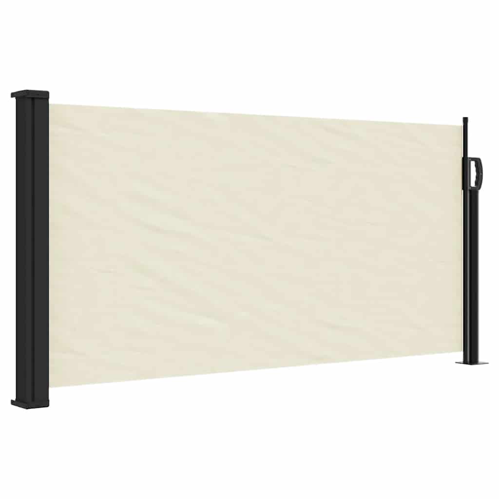 Bočna tenda na uvlačenje krem 100 x 500 cm