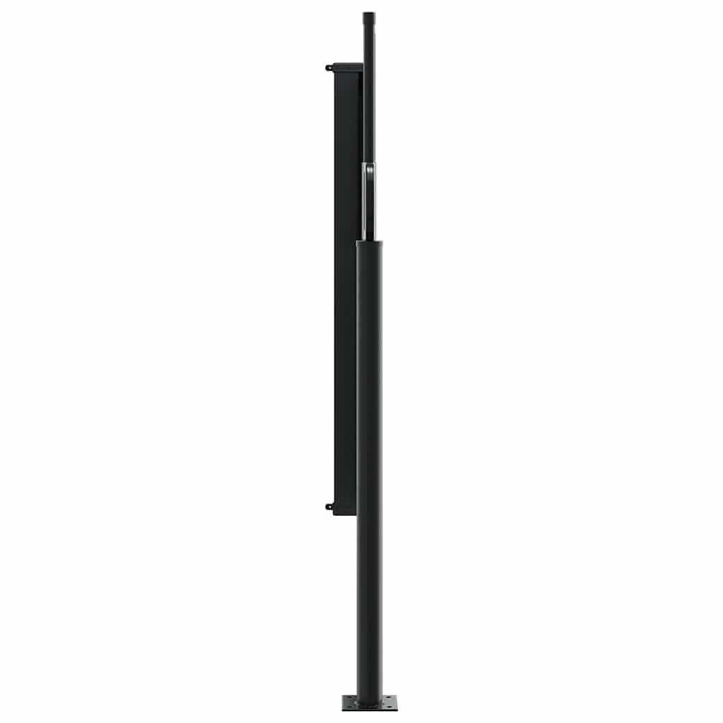 Bočna tenda na uvlačenje smeđesiva 100x500 cm