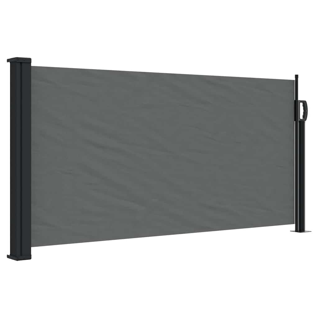 Uvlačna bočna tenda antracit boje 100x500 cm
