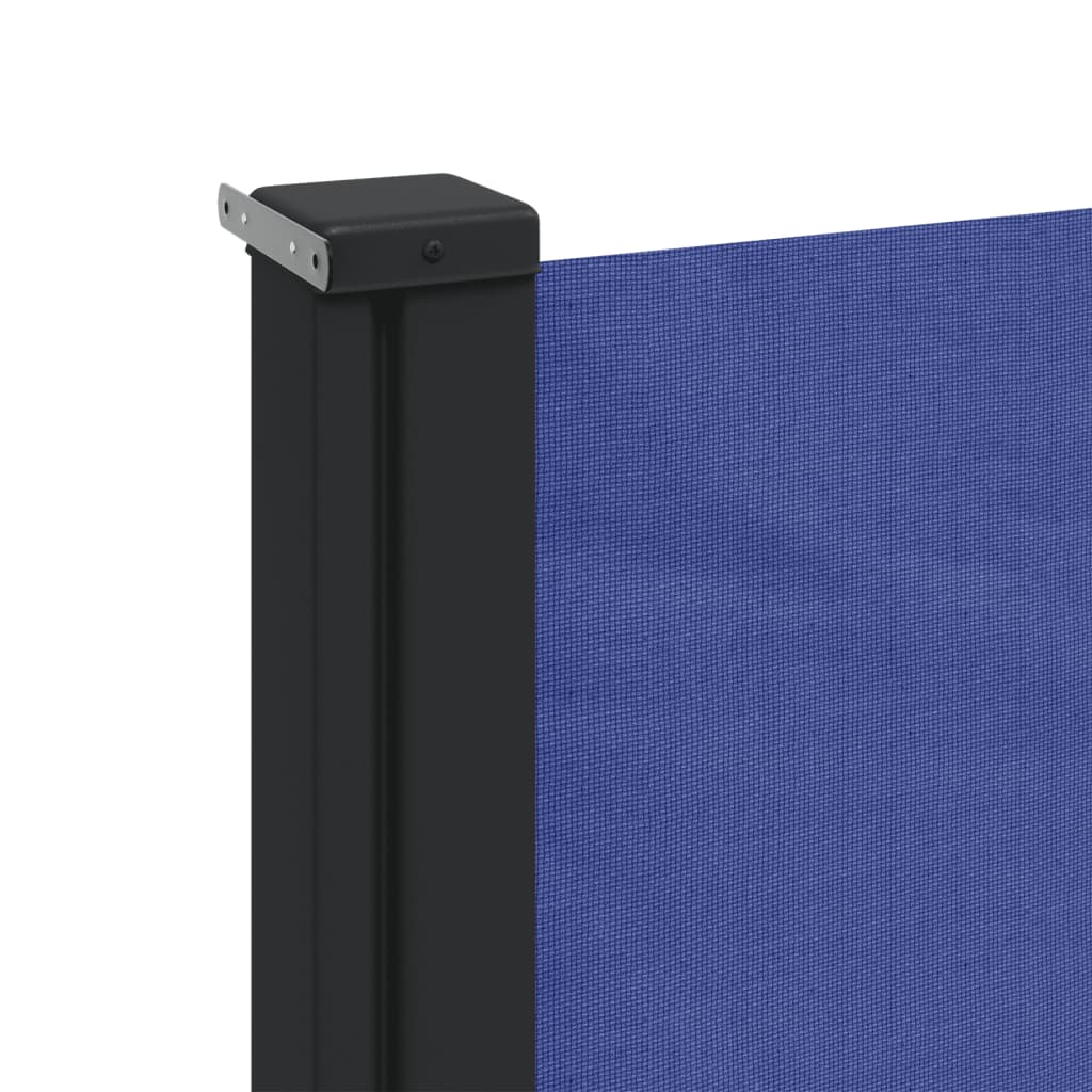 Bočna tenda na uvlačenje plava 140 x 500 cm