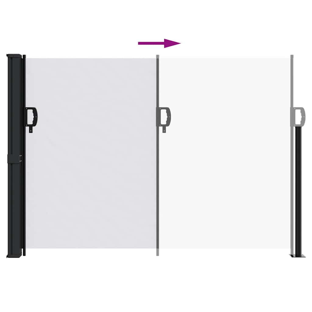 Bočna tenda na uvlačenje bijela 140 x 500 cm