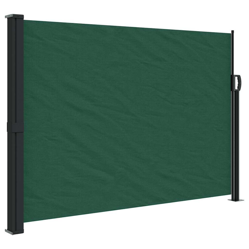 Bočna tenda na uvlačenje tamnozelena 140 x 500 cm