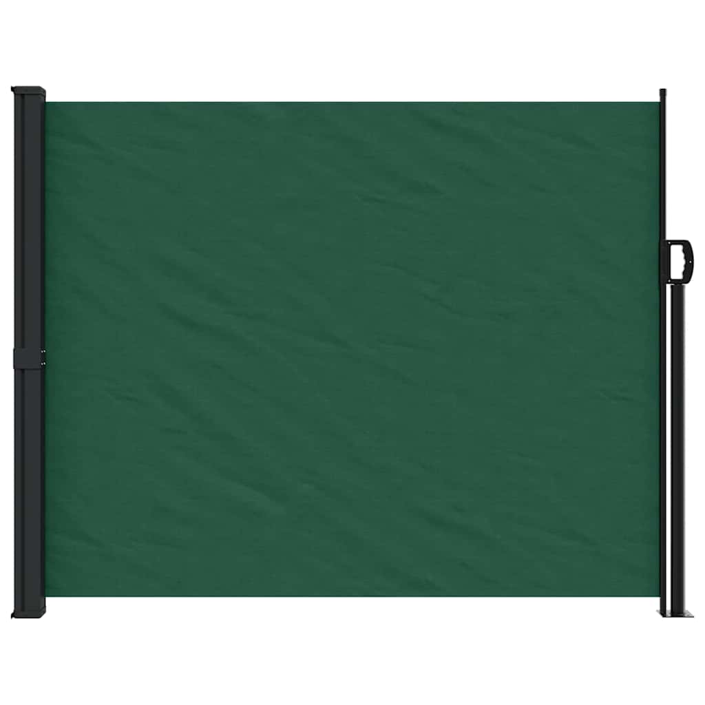 Bočna tenda na uvlačenje tamnozelena 160 x 500 cm