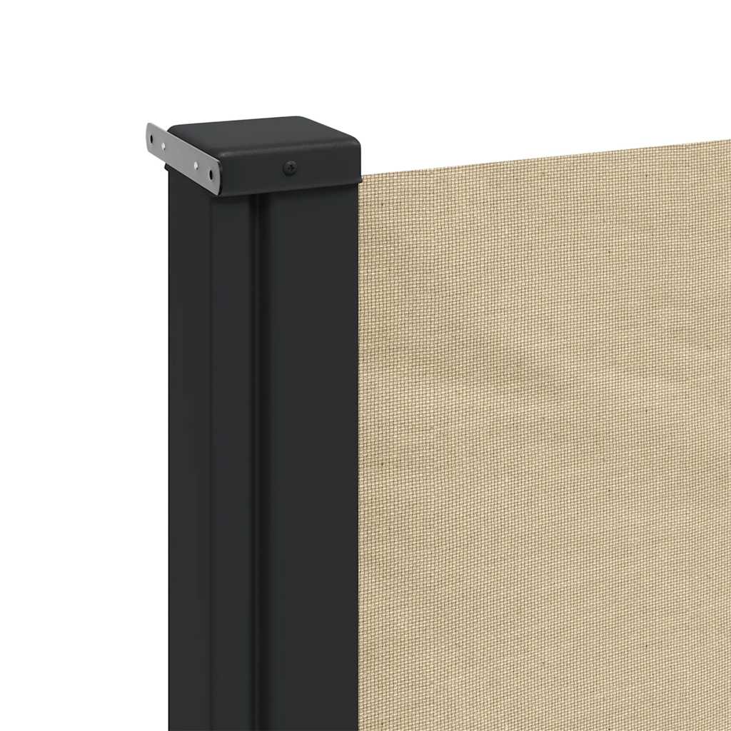 Bočna tenda na uvlačenje bež 180 x 500 cm
